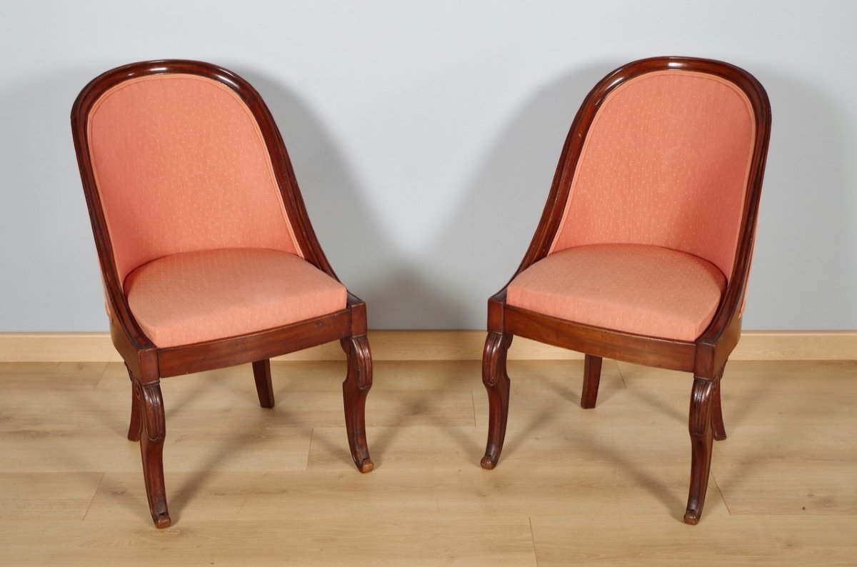 Pair Of Restoration Period Chairs