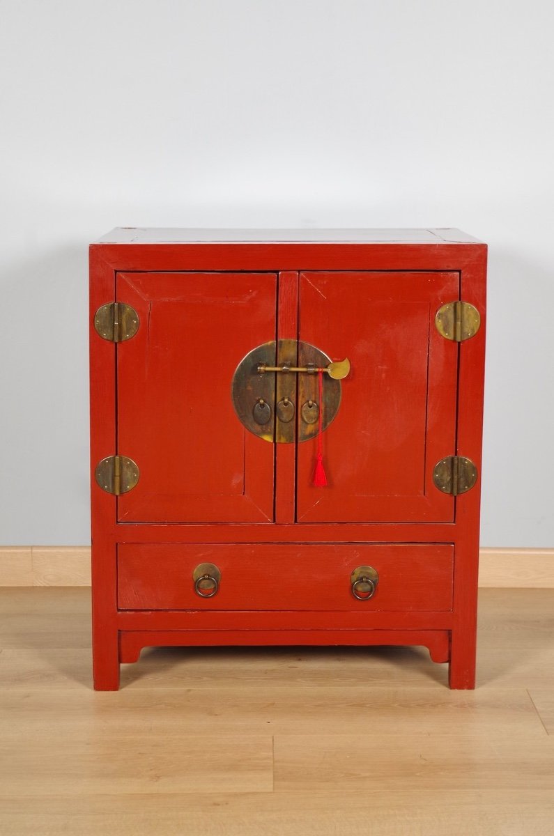 Cabinet en laque style chinois-photo-3