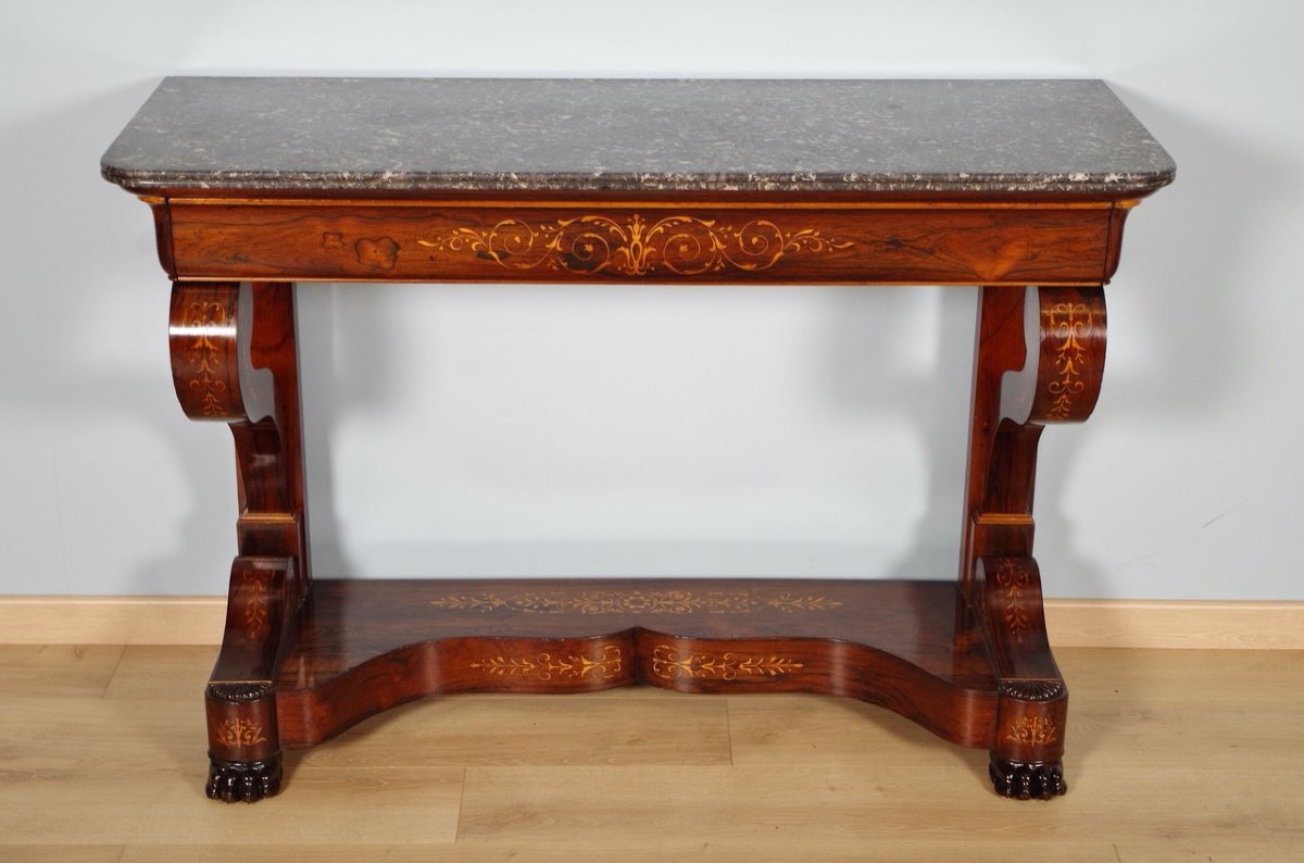 Charles X Period Console-photo-3