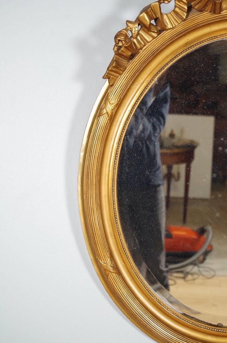 Louis XVI Style Mirror-photo-3