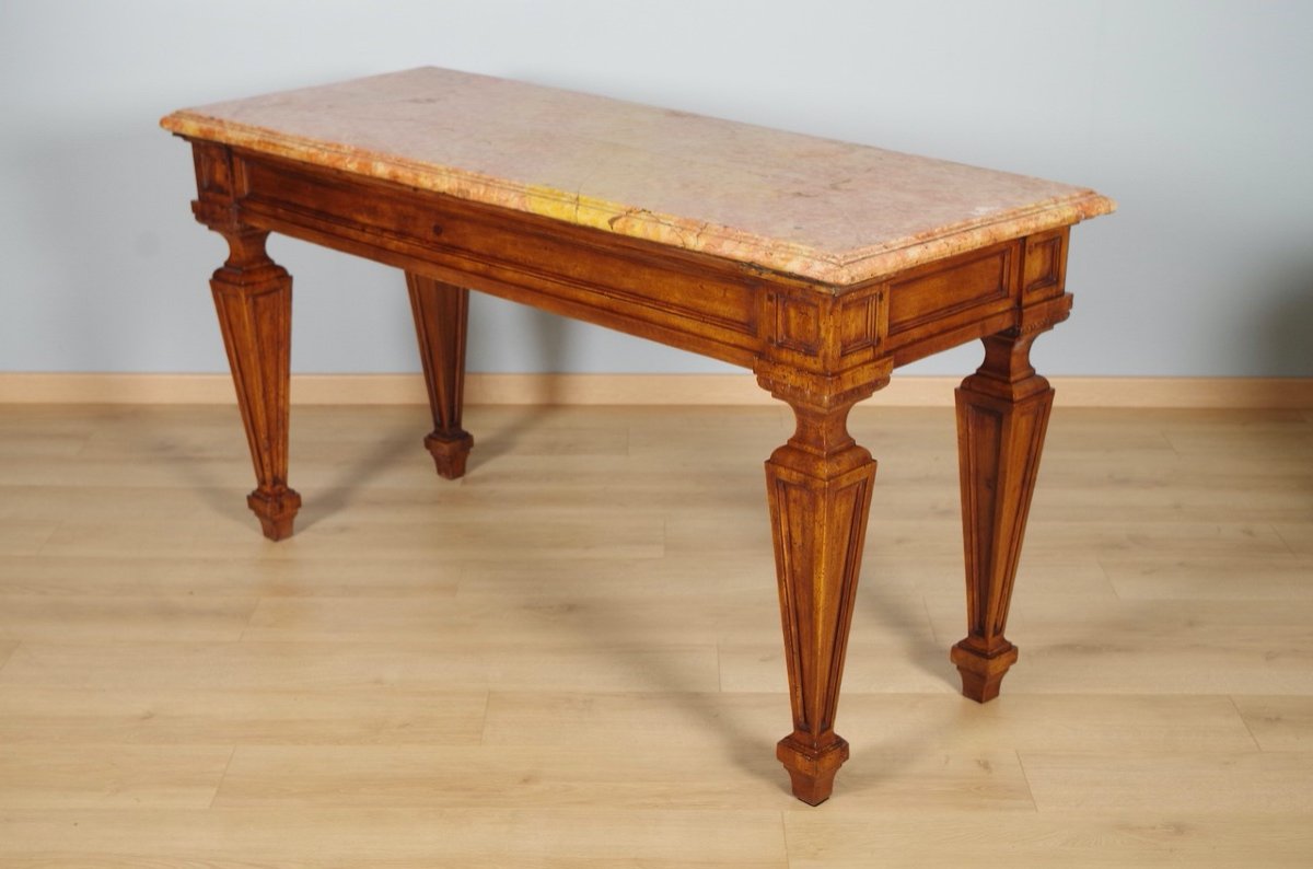 Console table à gibier époque Louis XIV Italie