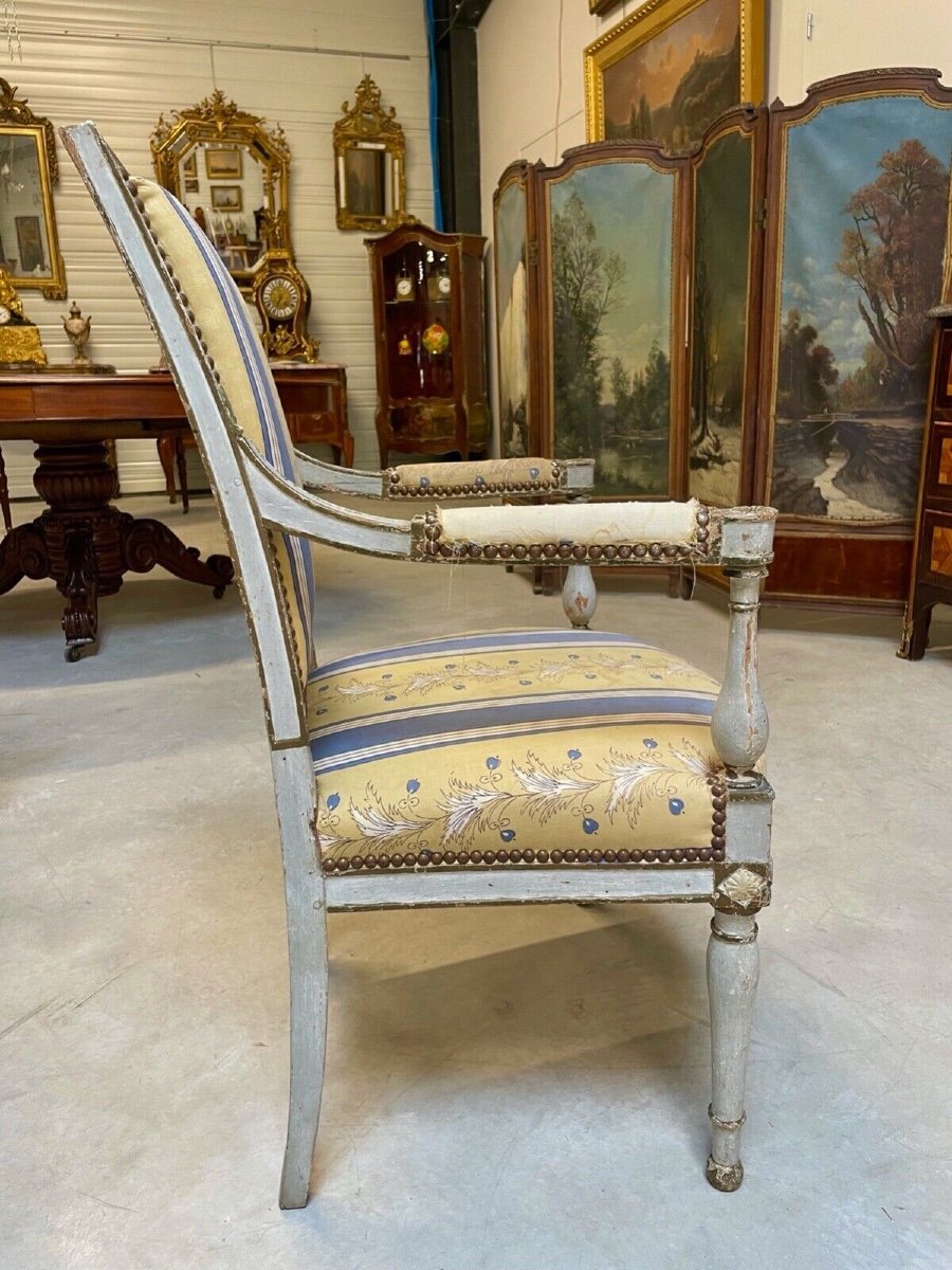 Directoire Period Armchair-photo-4