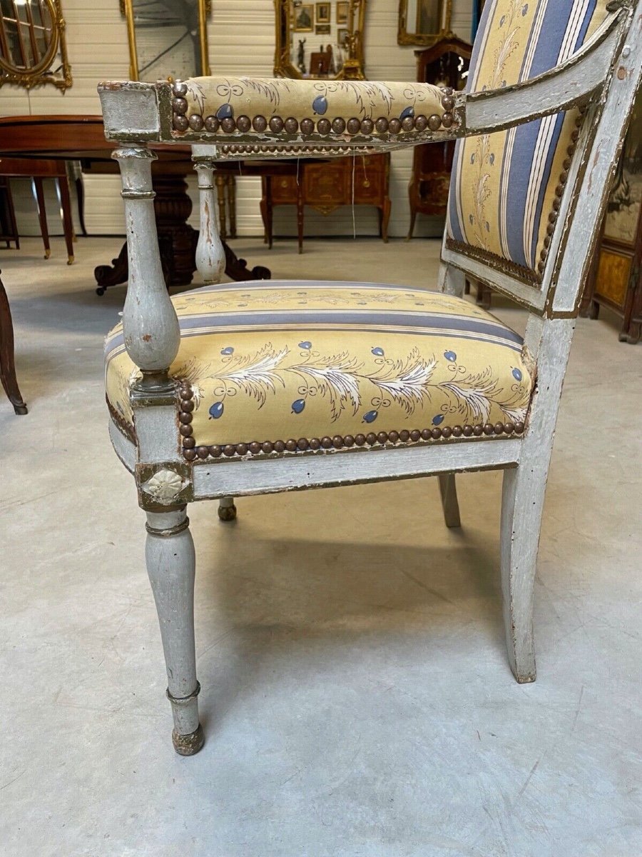 Directoire Period Armchair-photo-8