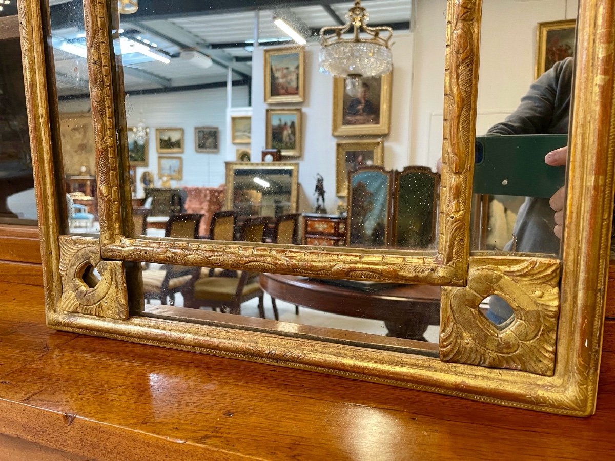 Regency Period Mirror With Parecloses-photo-1