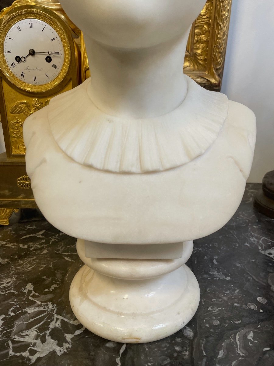 Mathurin Moreau - Bust Of A Young Girl-photo-4