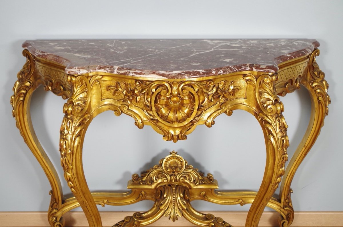 Napoleon III Gilded Console-photo-2