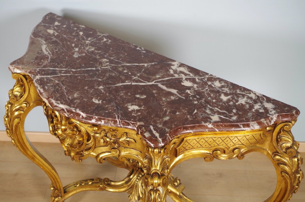 Napoleon III Gilded Console-photo-2