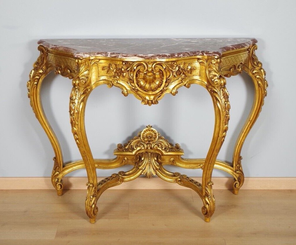 Napoleon III Gilded Console