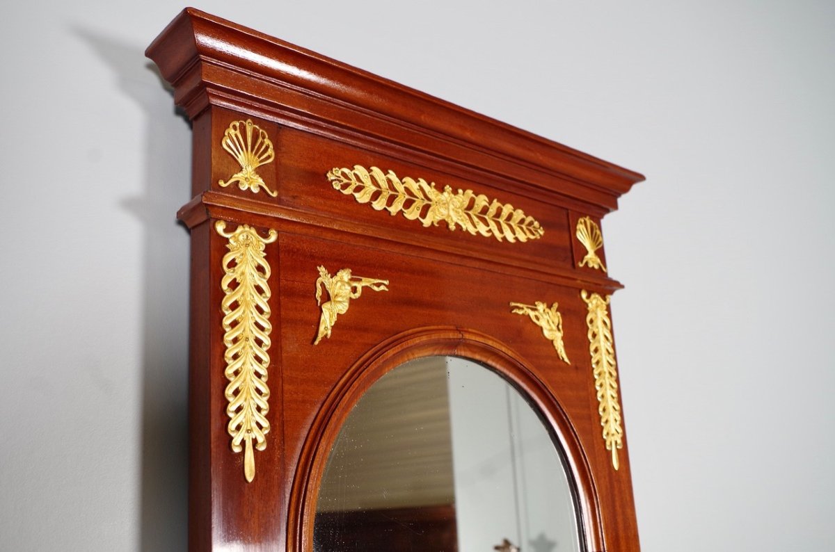 Empire Style Console And Mirror-photo-2