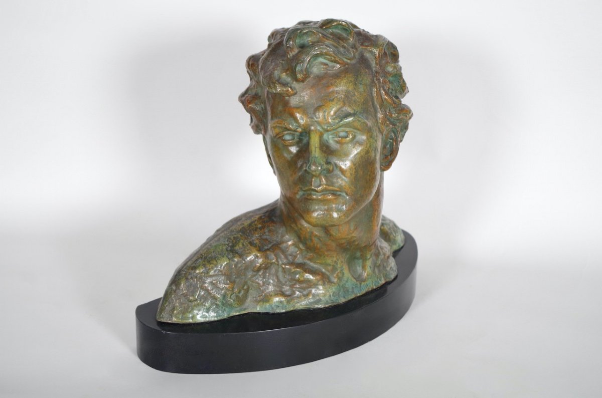 Alexandre Ouline - bronze - Mermoz-photo-2