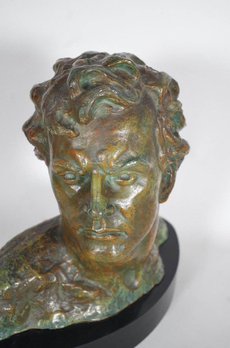 Alexandre Ouline - bronze - Mermoz-photo-3