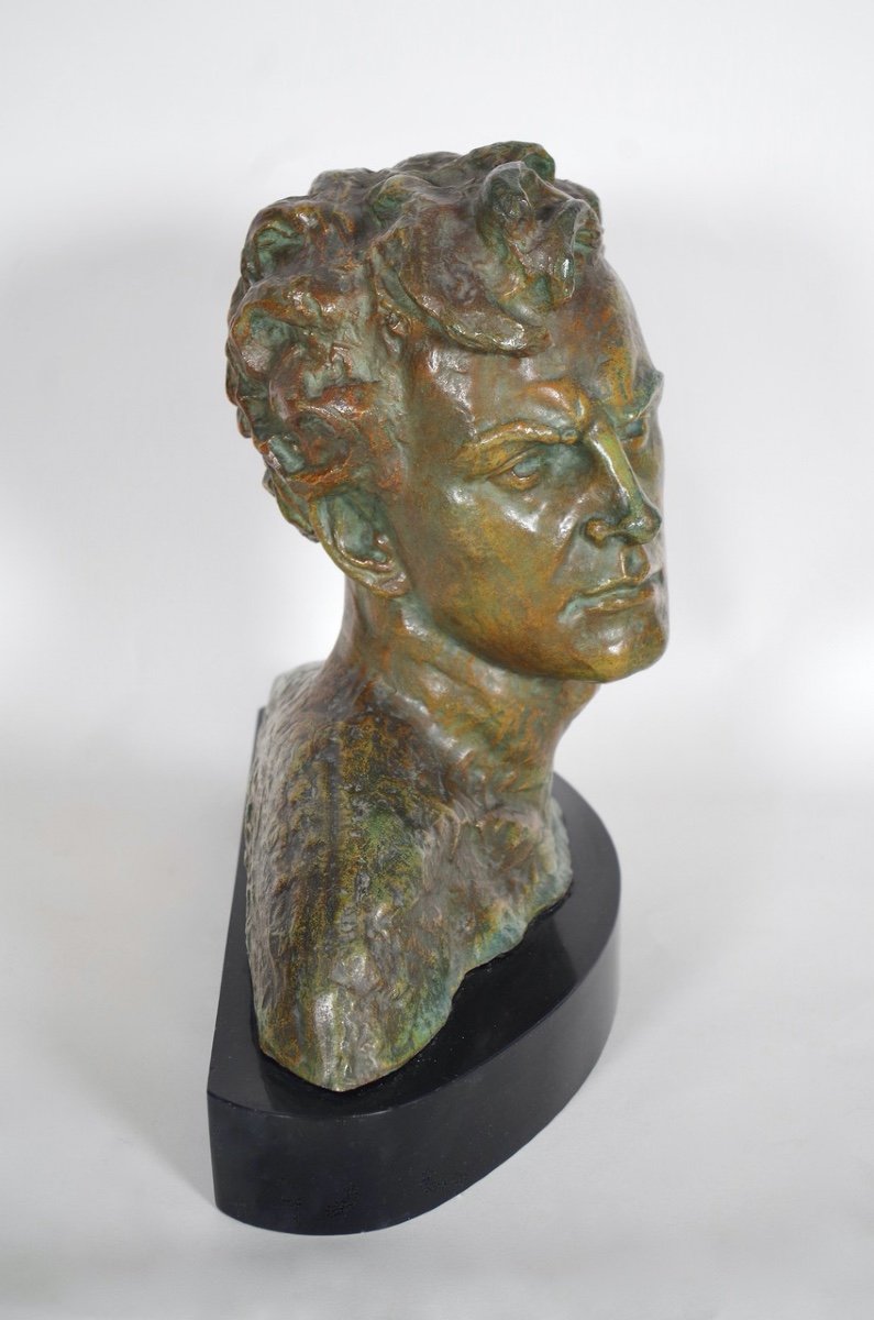 Alexandre Ouline - bronze - Mermoz-photo-4