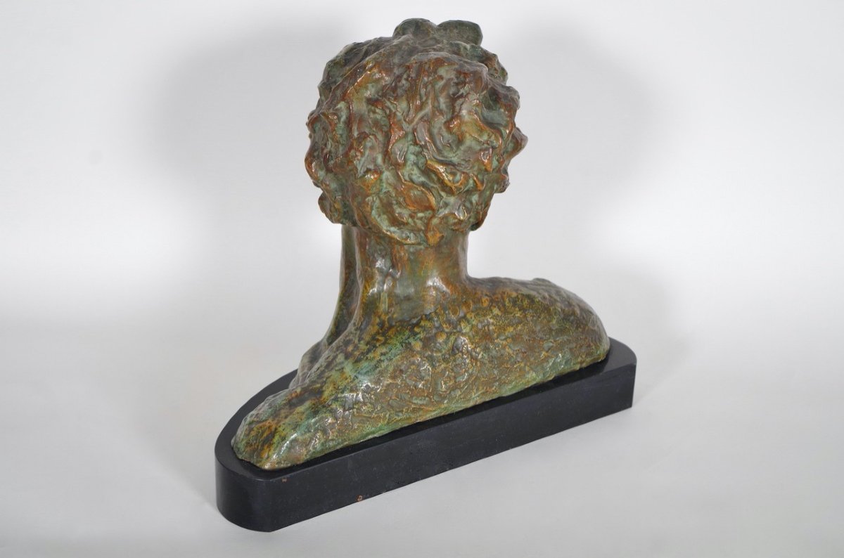 Alexandre Ouline - bronze - Mermoz-photo-2