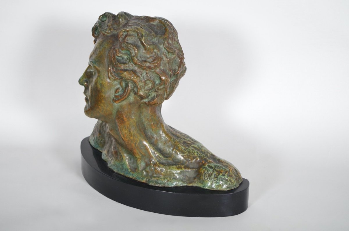 Alexandre Ouline - bronze - Mermoz-photo-4