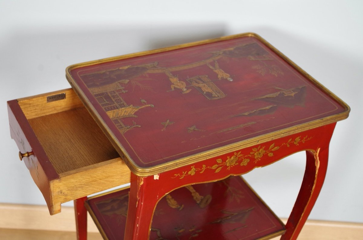 Krieger à Paris : table en laque de Chine-photo-1