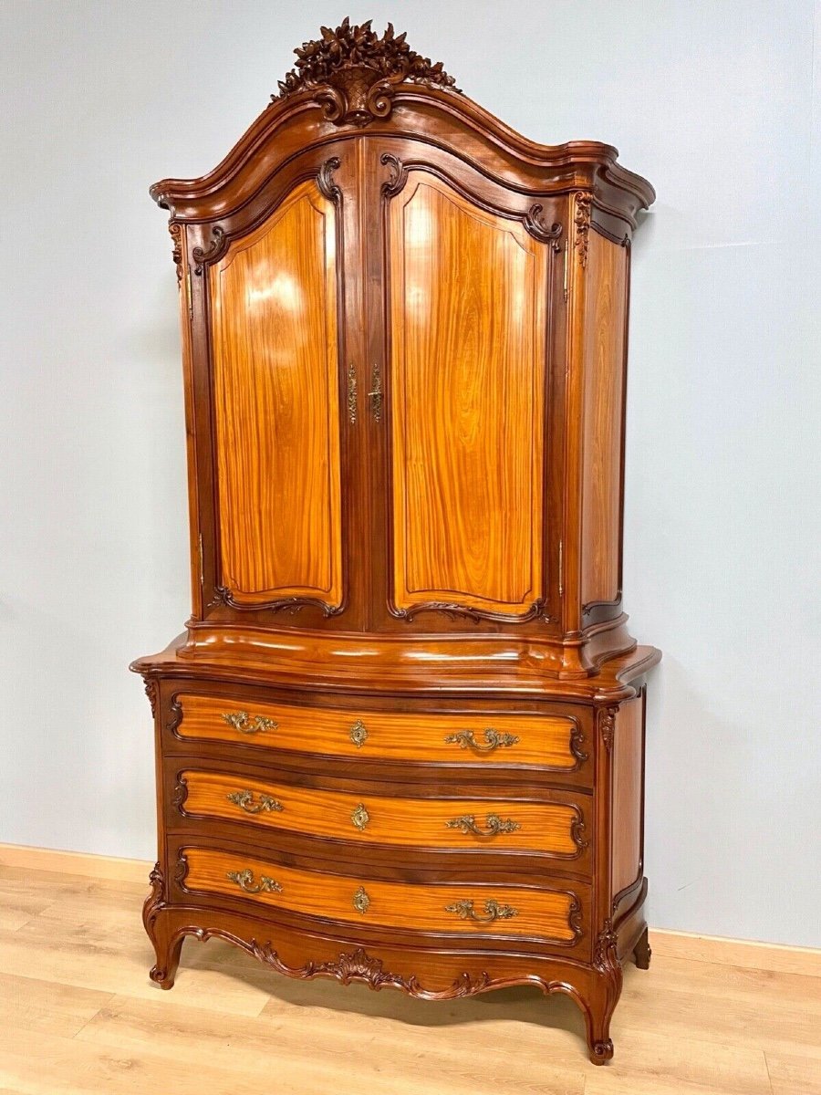 Louis XV Style Sideboard Chest Of Drawers