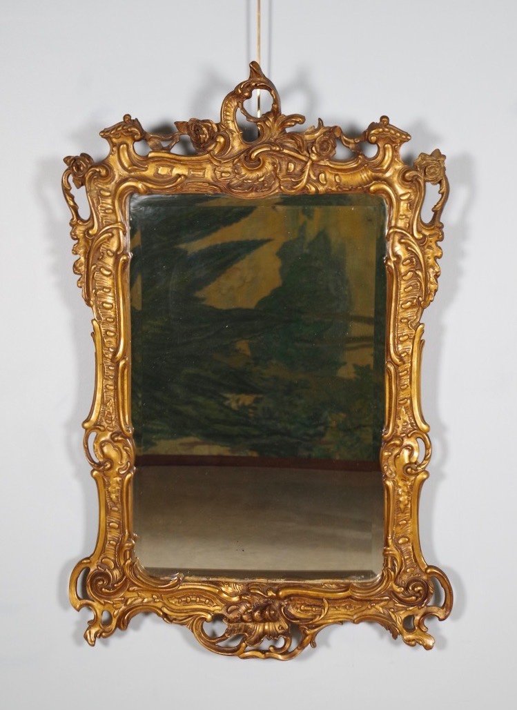 Louis XV Style Gilded Mirror