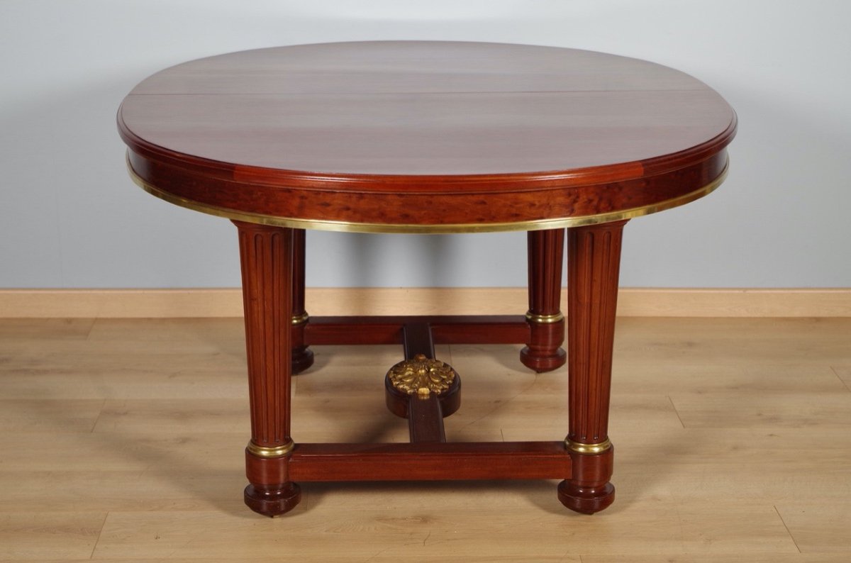 Mercier Frères In Paris: Louis XVI Style Table-photo-3