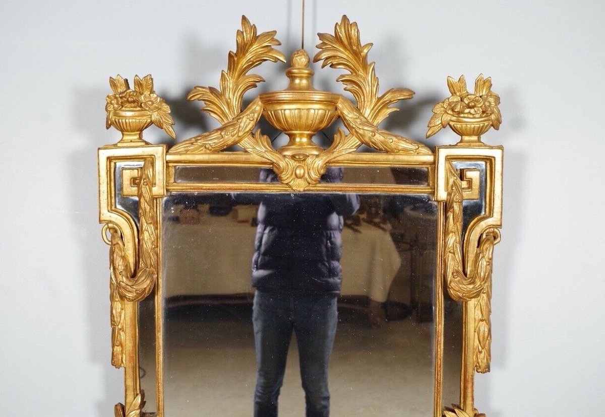 Louis XVI Period Provencal Mirror-photo-2