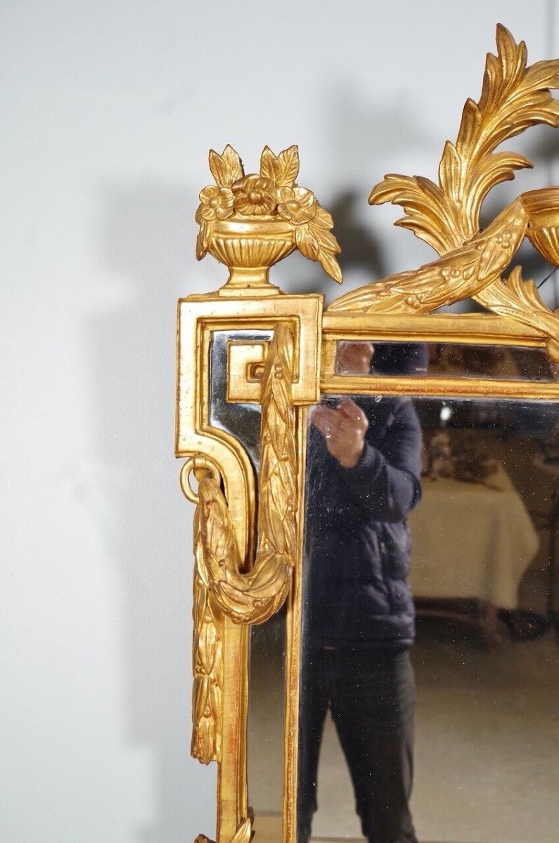 Louis XVI Period Provencal Mirror-photo-3