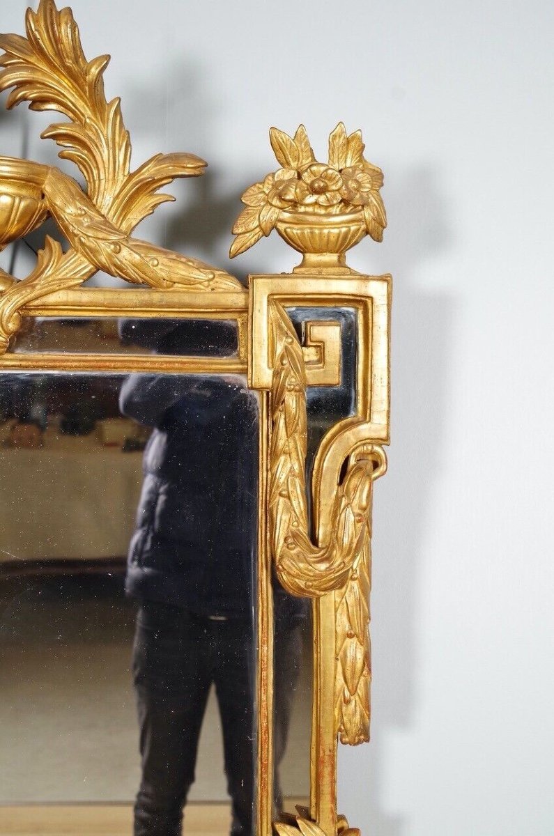 Louis XVI Period Provencal Mirror-photo-4