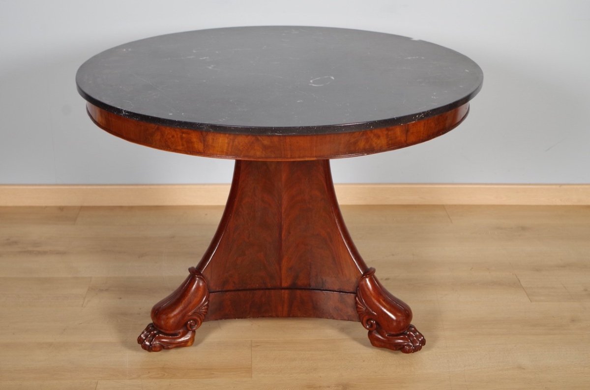 Restoration Period Pedestal Table-photo-2