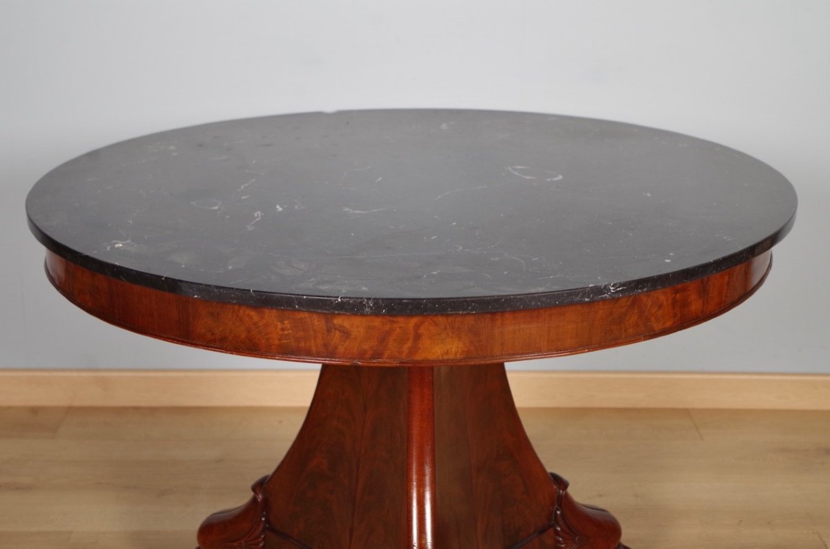 Restoration Period Pedestal Table-photo-3