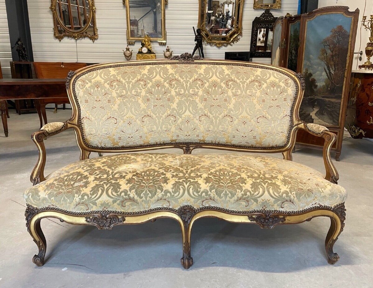 Louis XV Style Sofa-photo-2