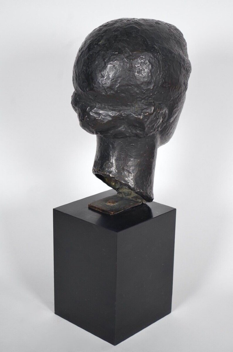 Marcel Gimond - Bronze - Buste de femme-photo-3