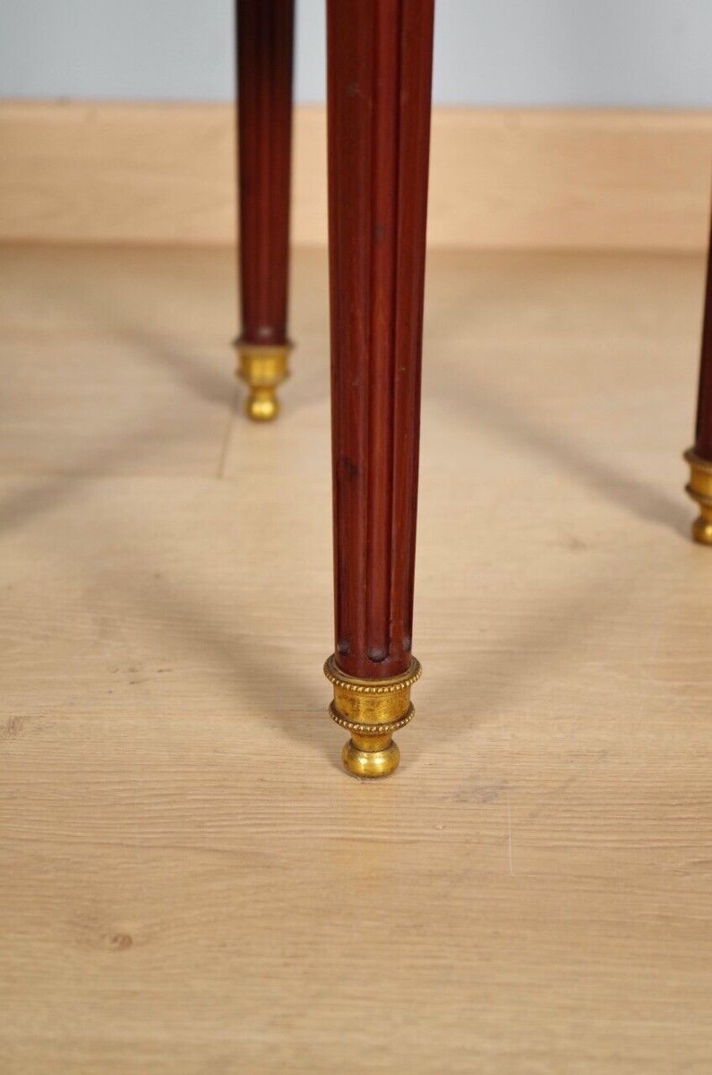 Louis XVI Style Pedestal Table-photo-7