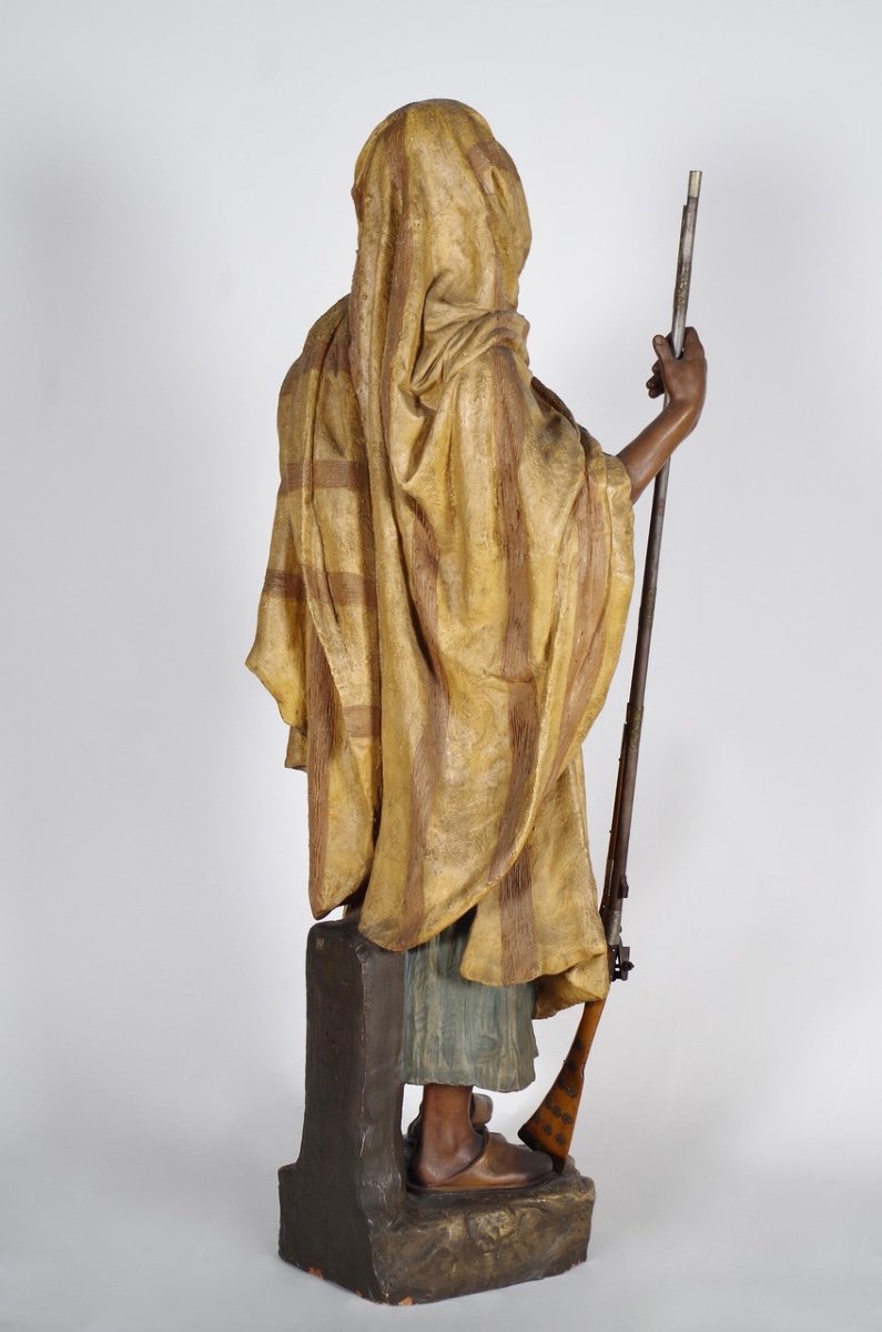 Friedrich Goldscheider - Terracotta - The Guard-photo-6