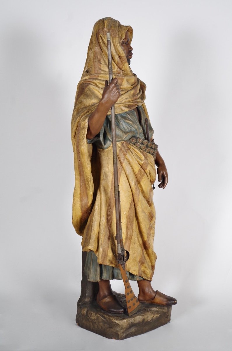 Friedrich Goldscheider - Terracotta - The Guard-photo-7