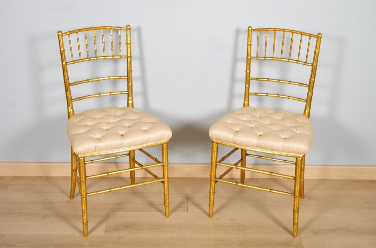 Pair Of Napoleon III Chairs