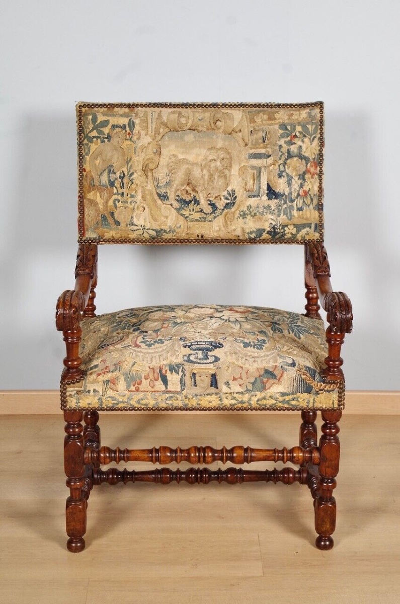 Louis XIII Period Arm Chair