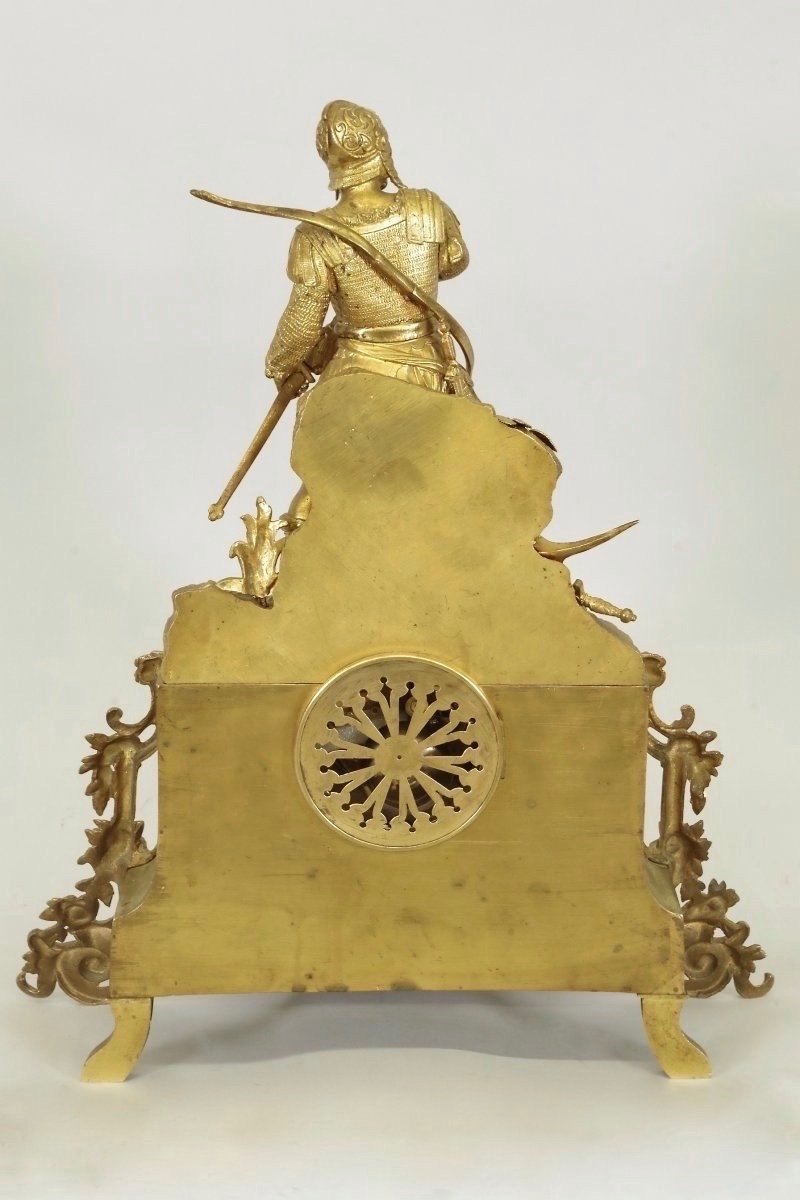 Napoleon III Warrior Clock-photo-8