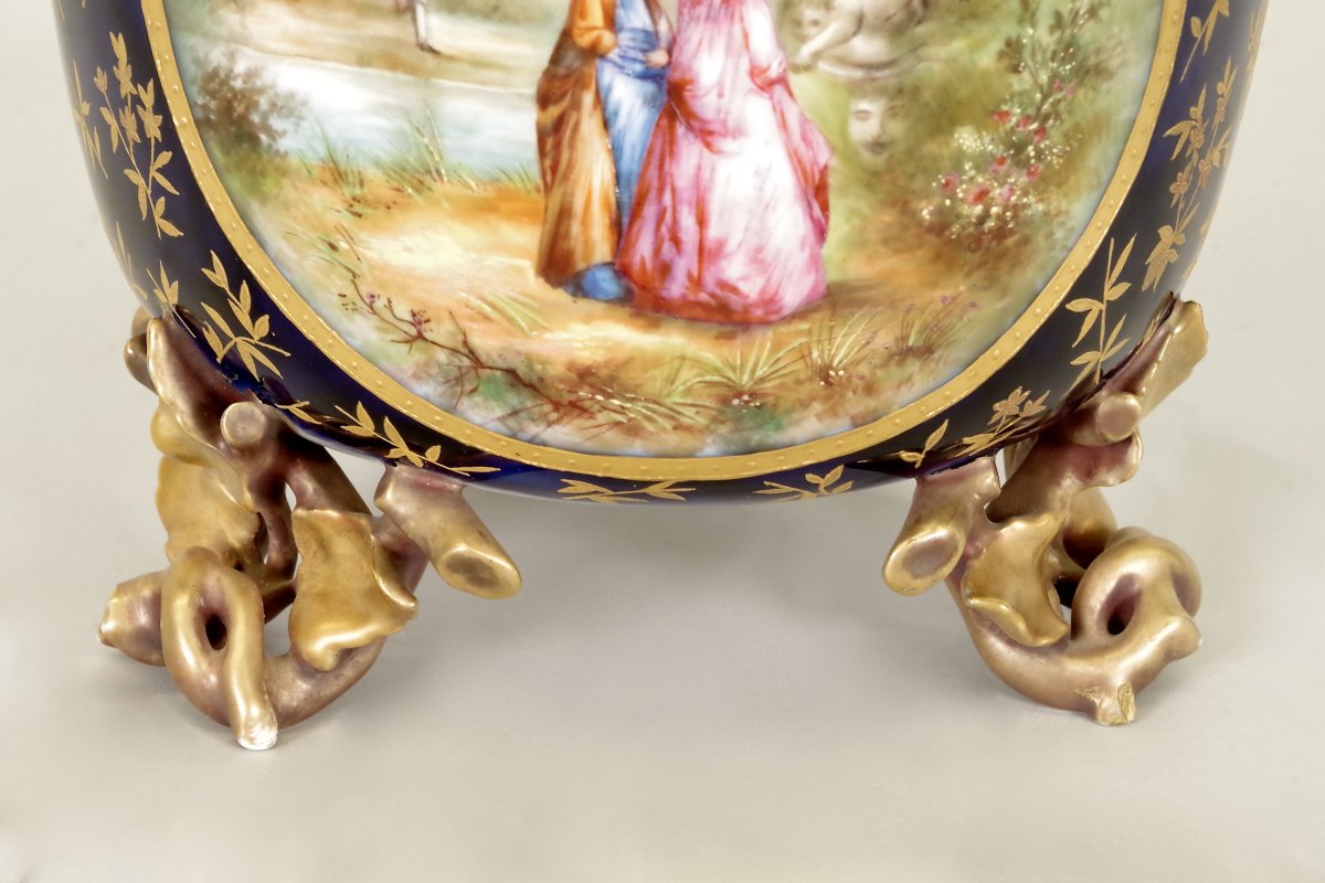 Napoleon III Porcelain Planter-photo-4