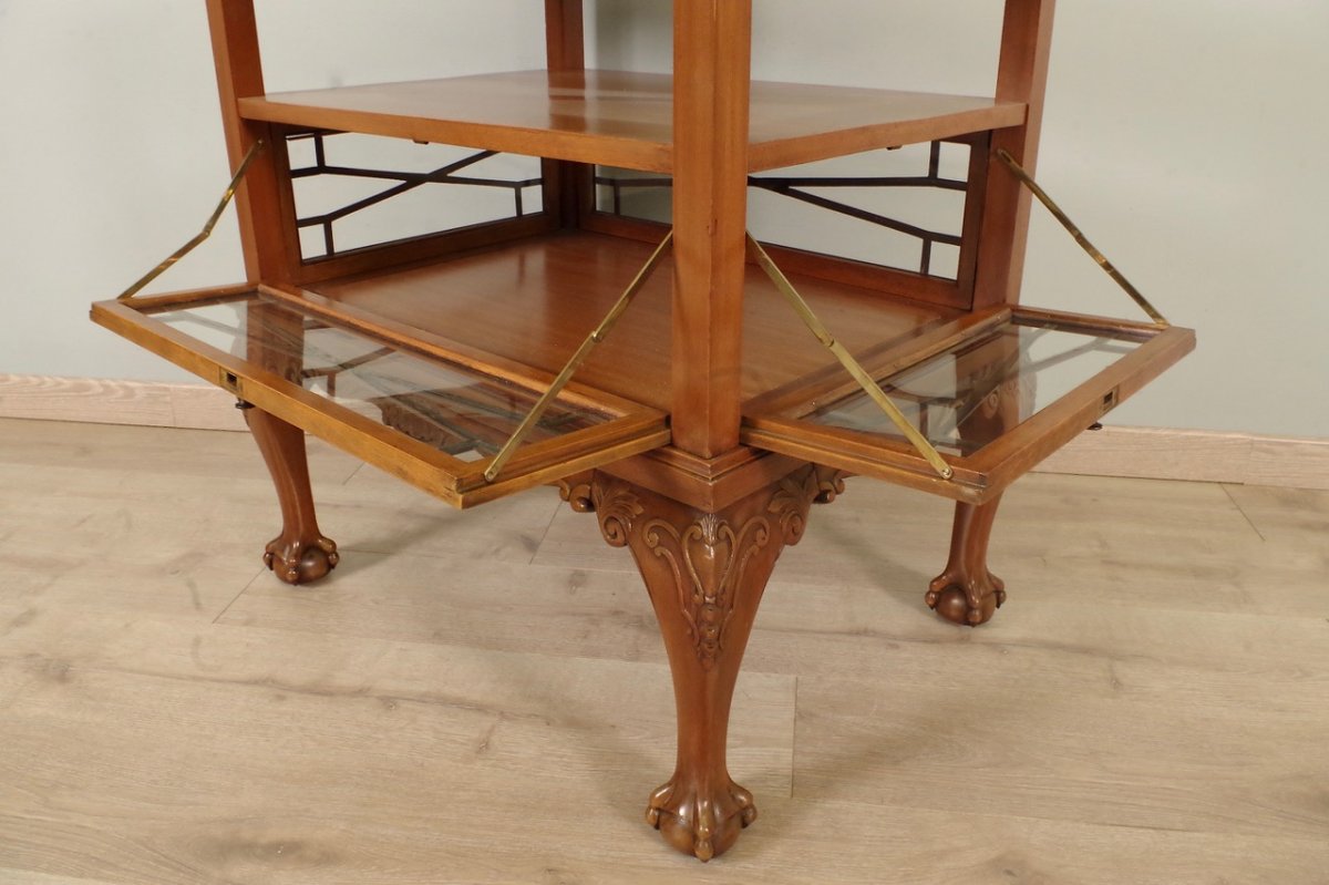 Chippendale Style Tea Table-photo-1