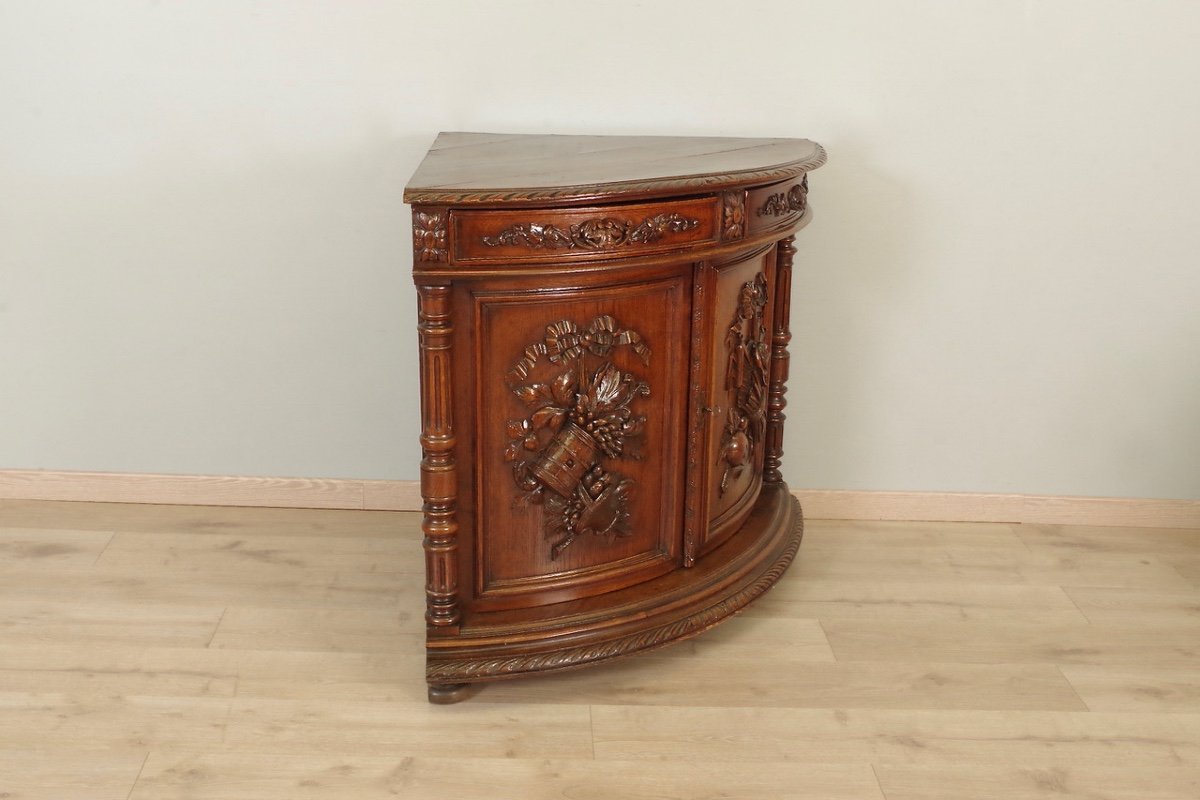 Renaissance Style Corner Cabinet-photo-4