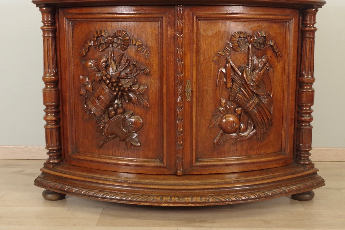Renaissance Style Corner Cabinet-photo-3