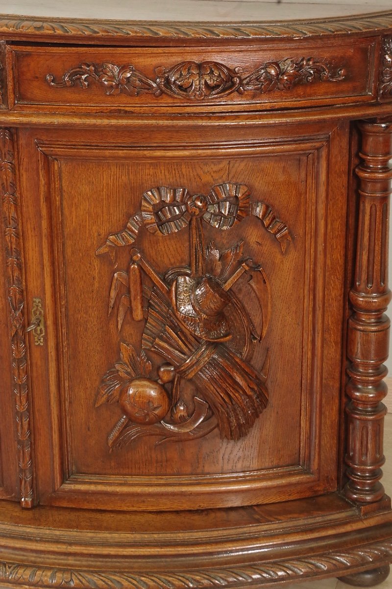 Renaissance Style Corner Cabinet-photo-7