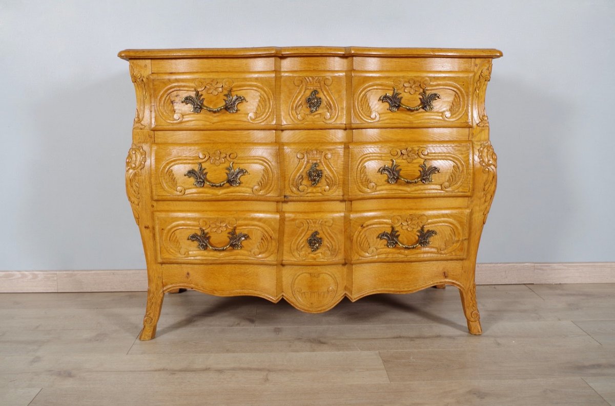 Commode Tombeau Style Louis XV-photo-2