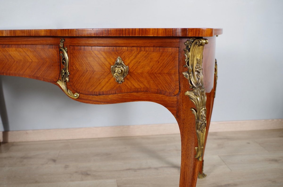 Francisque Chaleyssin - Bureau Style Louis XV-photo-6