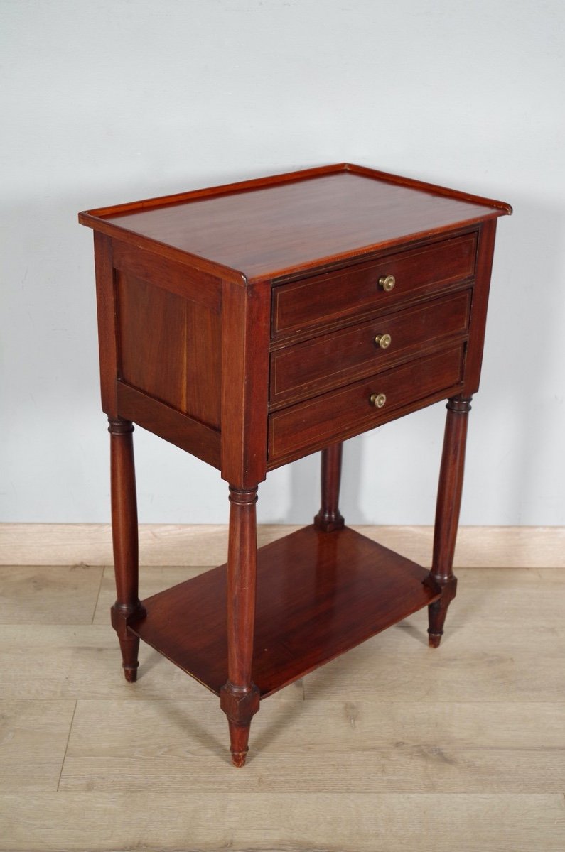 Directoire Style Chiffonier Table-photo-4