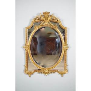 Napoleon III Golden Mirror