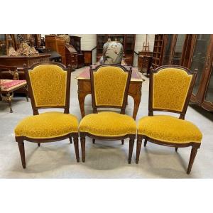 Three Louis XVI Period Chairs