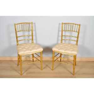 Pair Of Napoleon III Chairs