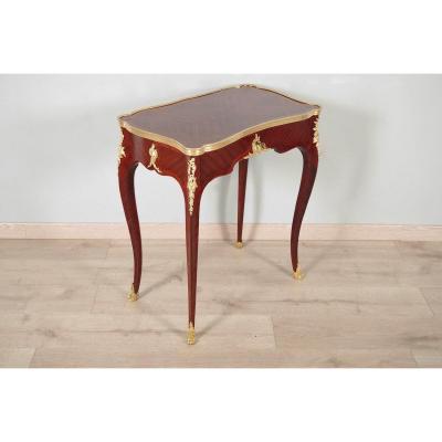 Louis XV Style Writing Table In The Taste Of Bvrb