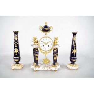 Louis XVI Style Porcelain Fireplace Trim