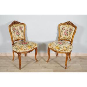 Pair Of Louis XV Style Chairs