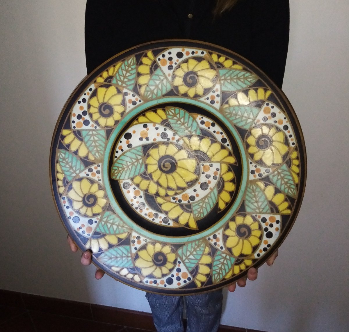 Large Keramis Wall Dish